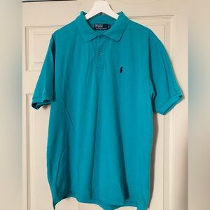 Polo by Ralph Lauren Teal Polo Shirt XXL